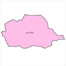 شیپ فایل محدوده سیاسی شهرستان نیکشهر (واقع در استان سیستان و بلوچستان)
