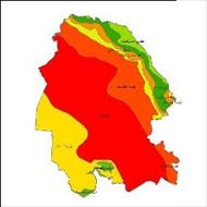 نقشه طبقات اقلیمی استان خوزستان