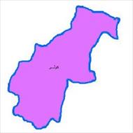 شیپ فایل محدوده سیاسی شهرستان کوثر (واقع در استان اردبیل)