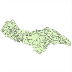 نقشه کاربری اراضی شهرستان قزوین